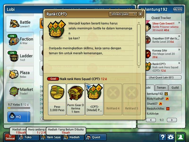 Char PB / Point Blank Mayor 1 Grade 4 BANDUNG COD ONLY