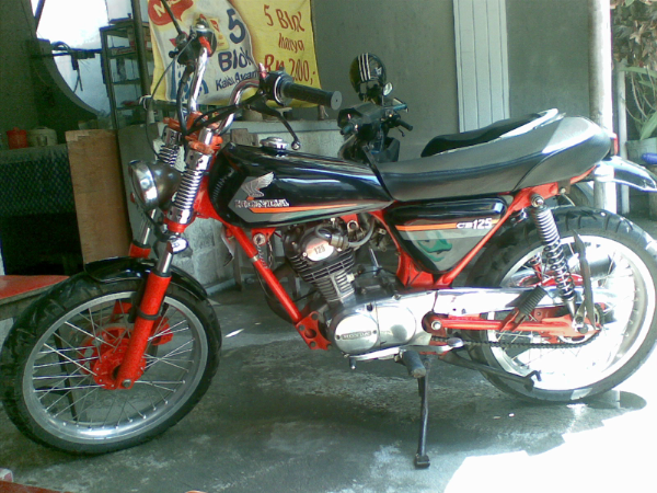 ragam aliran modifikasi honda CB 100