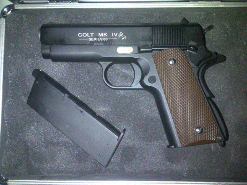 JUAL BABY 1911 BLACK MEREK WE