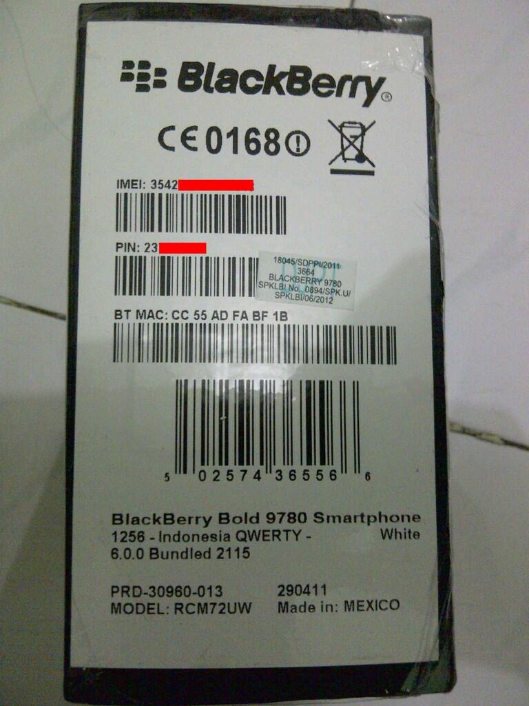 BB ONYX 2 9780 WHITE BNIB !!!
