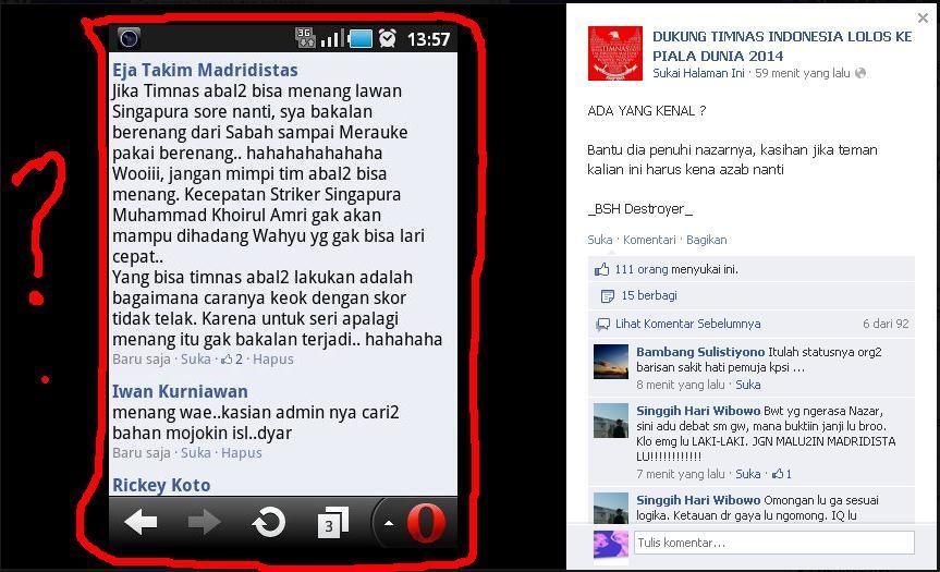 Bantuin Pendukung Timnas ini gann !! kasihan dia