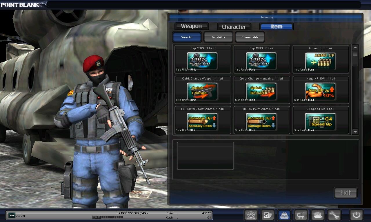 J>ID CHAR GAME POINT BLANK PANGKAT LETKOL KUTIP 1... JUAL CEPAT! MURAH! BSA NEGO!