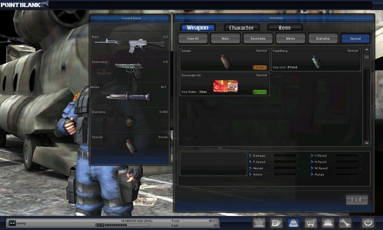 J>ID CHAR GAME POINT BLANK PANGKAT LETKOL KUTIP 1... JUAL CEPAT! MURAH! BSA NEGO!
