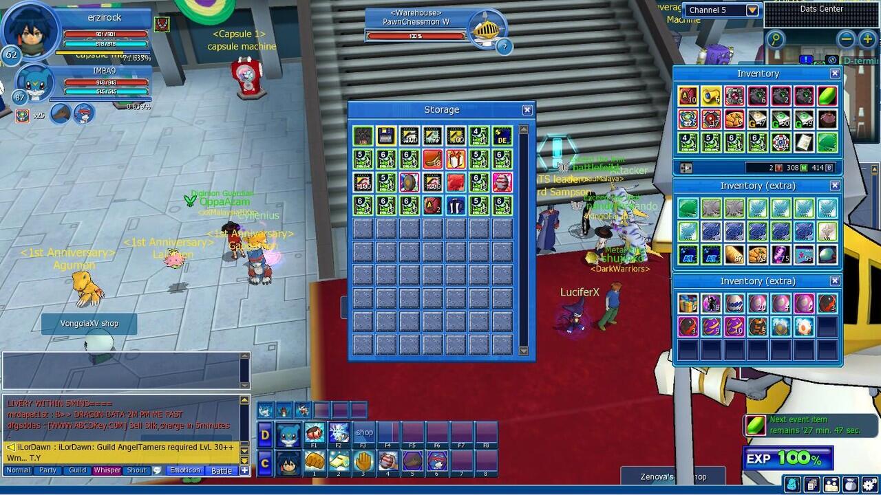 JUAL santai Char GDMO Server LUCEMON