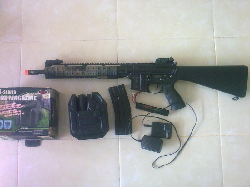 AEG m4 full metal kondisi mulus semulus paha cherybelle murah aja, rekber monggo