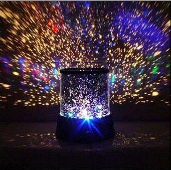 LAMPU TIDUR PROYEKTOR BULAN BINTANG ( STAR-MOON) STAR BEAUTY MASTER + MUSIK + ADAPTOR