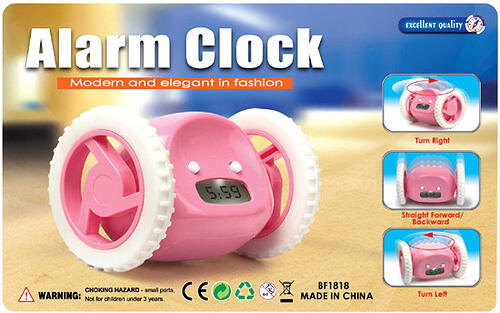 JAM CLOCKY RUNNING ALARM - ALARM BERLARI