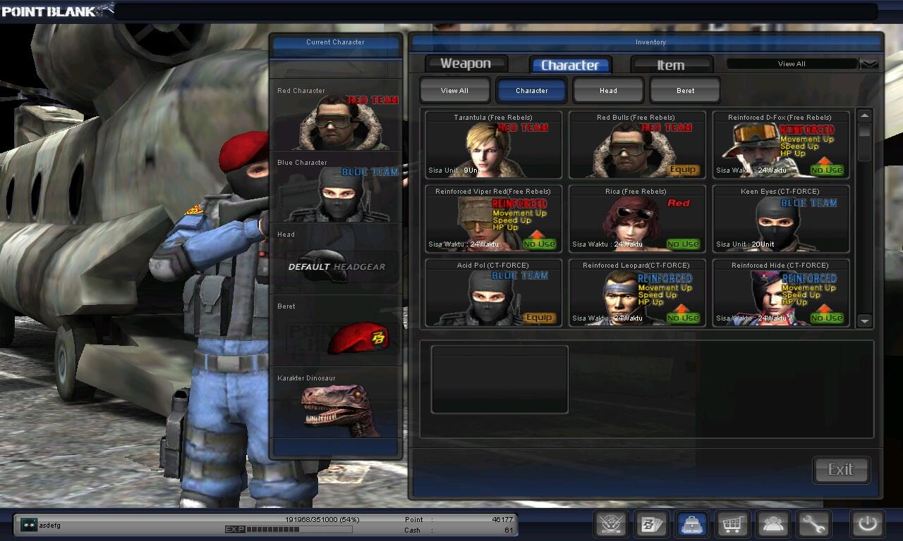 J>ID CHAR GAME POINT BLANK PANGKAT LETKOL KUTIP 1... JUAL CEPAT! MURAH! BSA NEGO!