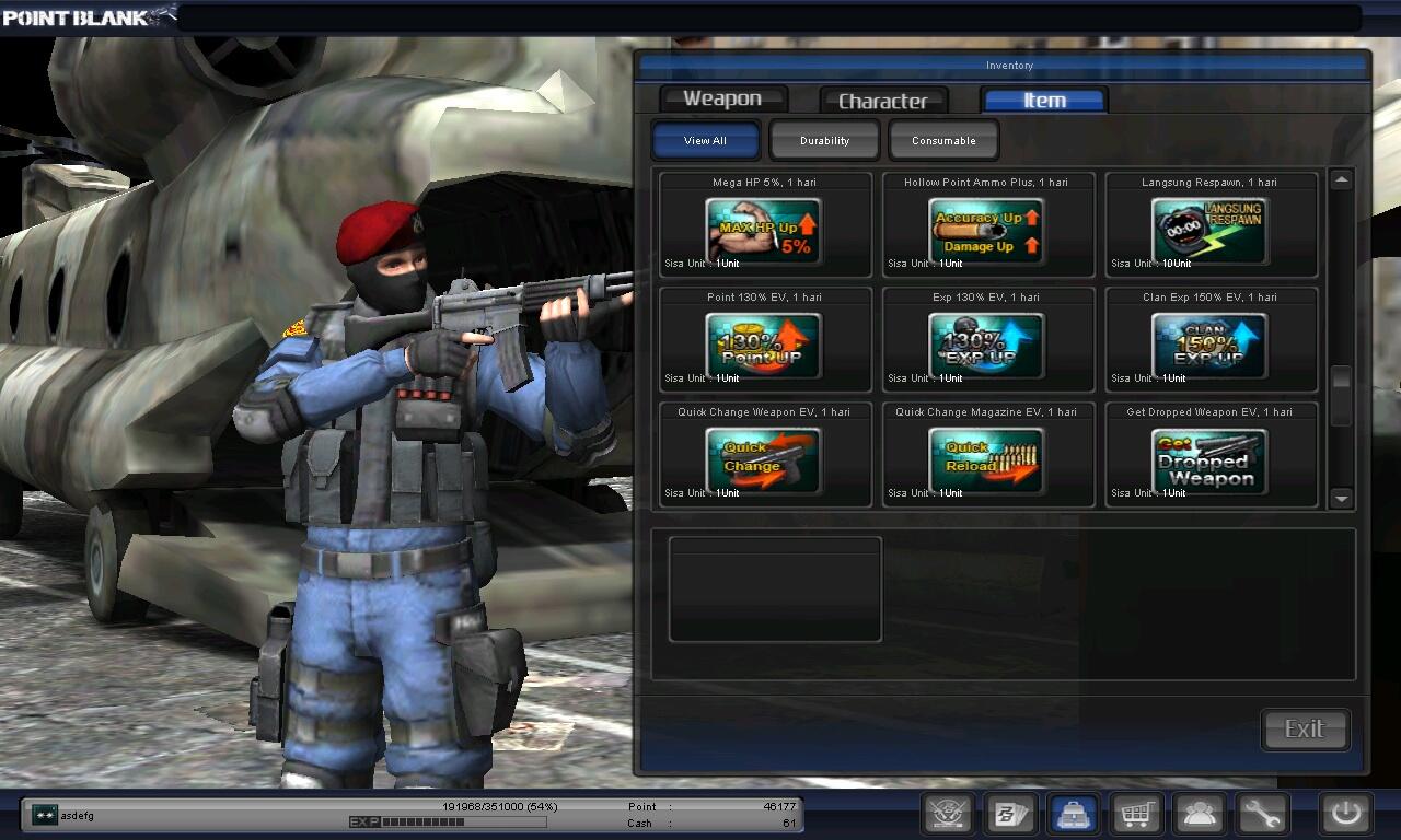 J>ID CHAR GAME POINT BLANK PANGKAT LETKOL KUTIP 1... JUAL CEPAT! MURAH! BSA NEGO!