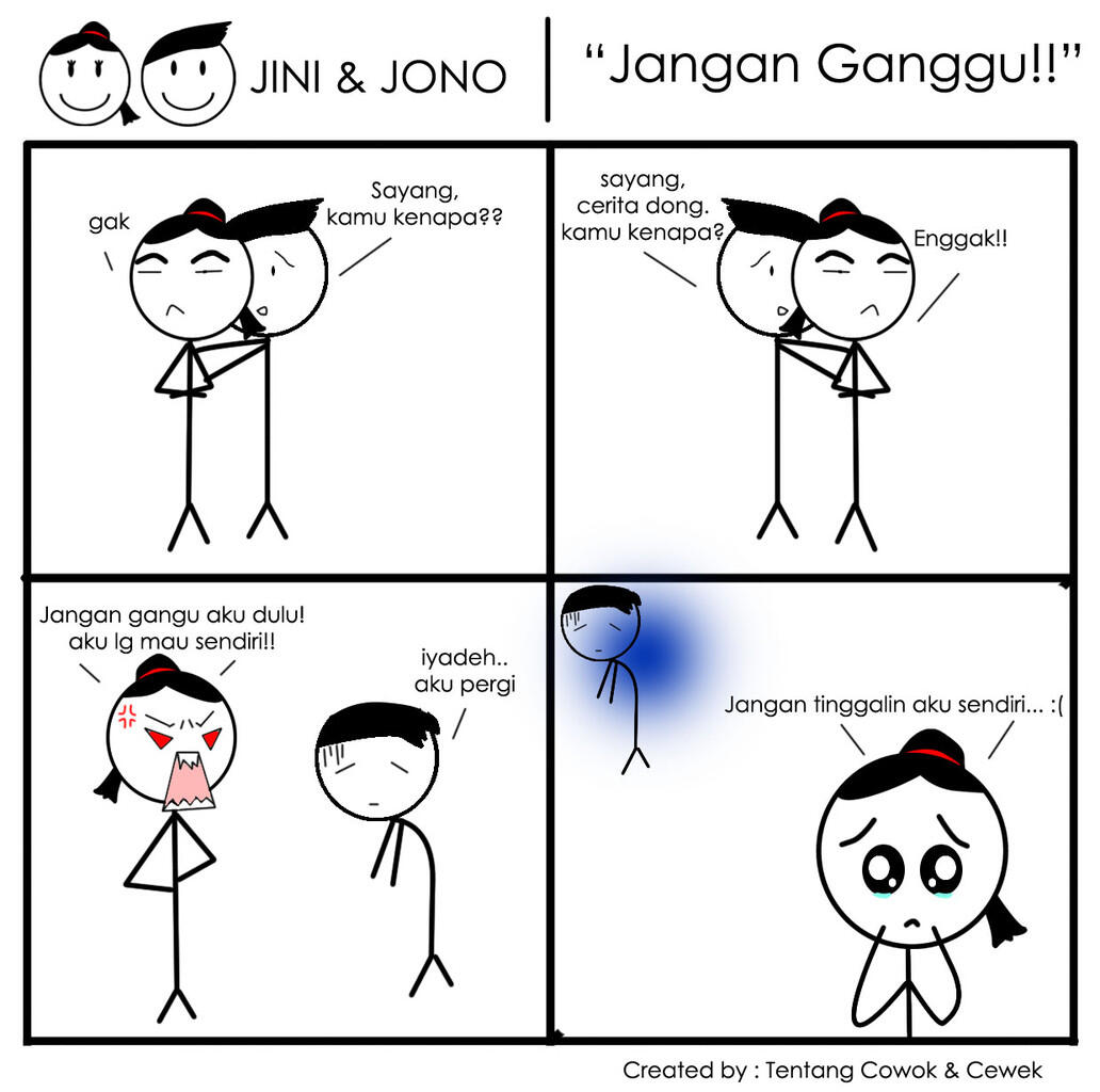 Komik Lucu Tentang Cowok dan Cewek buatan ane :D (Update terus gan sist ! MASUK! :D)