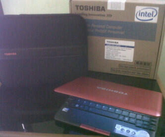 JUAL MURAH NETBOOK TOSHIBA NB 510 Msh Garansi Like New Jogja Yogya