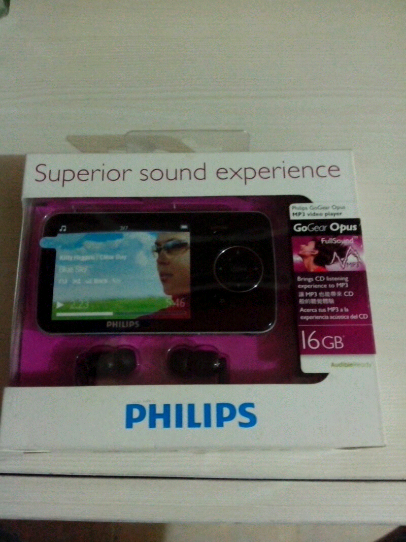MP3 / MULTI PLAYER DEVICE PHILIPS