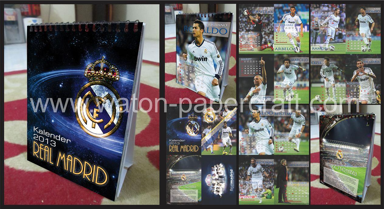 Kalender Meja 2013 Klub Bola Favorit Agan !!