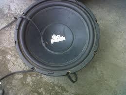 jual SUBWOFFER the punch 10" seken murah abis ..bass menggelegar. surabya