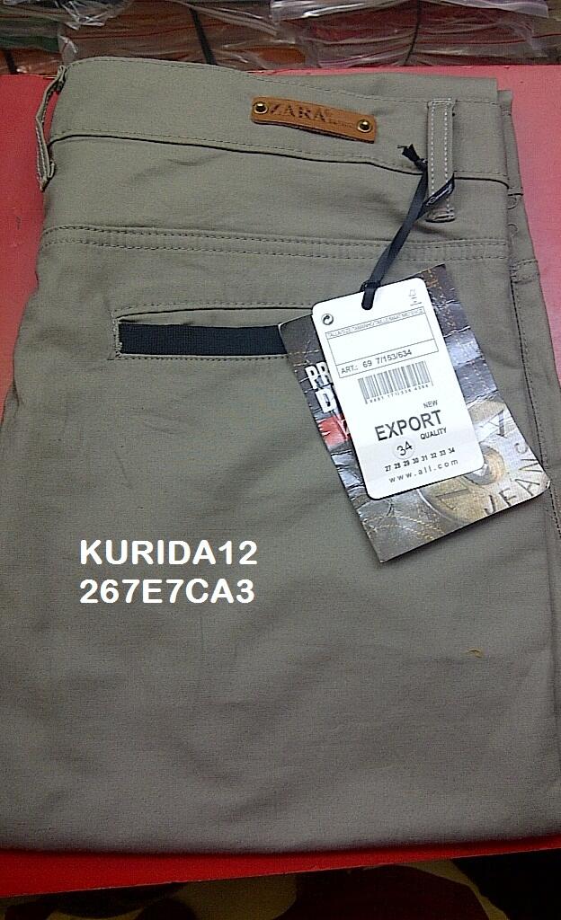 CELANA CHINO ZARA ONLY 150RIBU ALL ITEM FULL COLOUR !