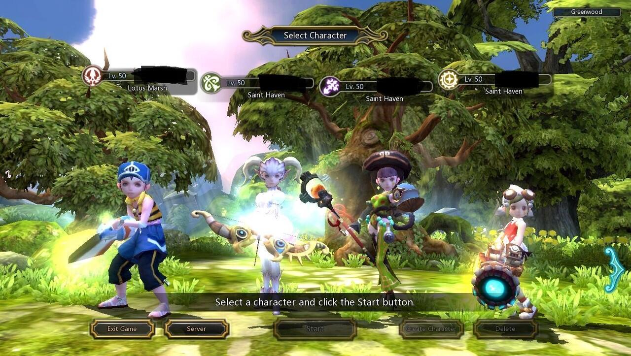 Jual Char DragonNest SEA Greenwood
