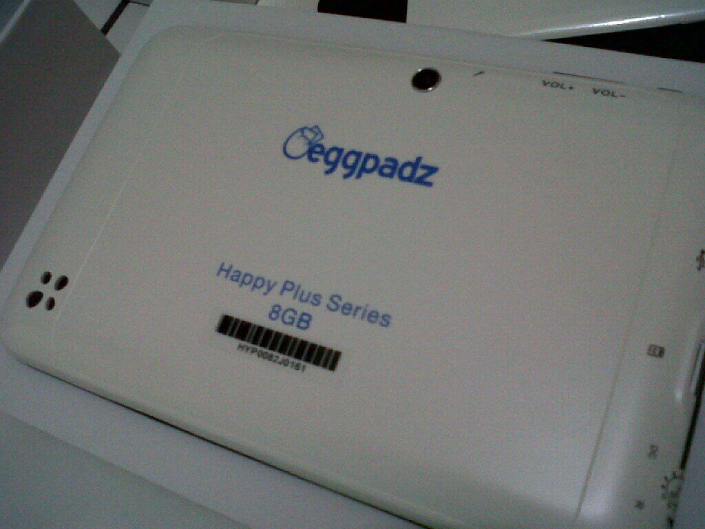 TABLET EGGPADZ HAPPY "PLUS" SERIES 7" baru 1 bulan (DEPOK)