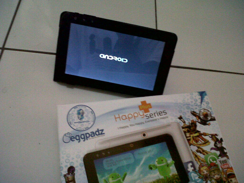 TABLET EGGPADZ HAPPY "PLUS" SERIES 7" baru 1 bulan (DEPOK)