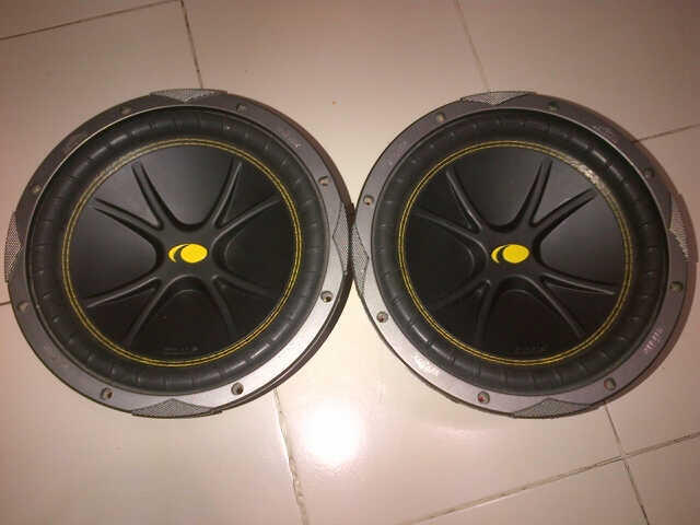 2 BUAH SUBWOOFER KICKER 10"
