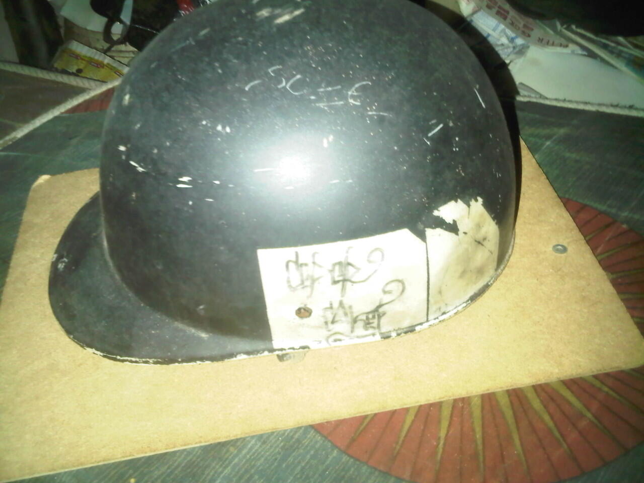 Helm anak muda jaman dahulu