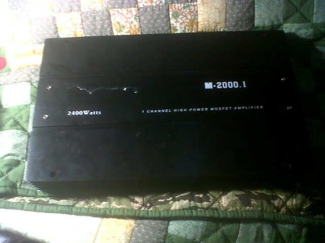 JUAL monoblock marathon 4ch
