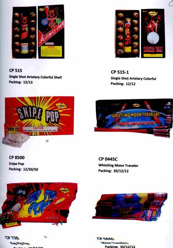 Berbagai Macam Kembang Api {Cake, Roman Candle, Shell, Rocket, Missile, Fontain}