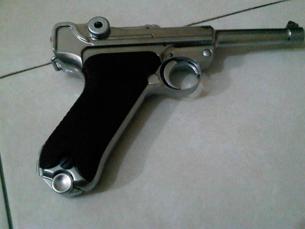 GBB WE Luger Full metal marking, khusus pecinta Jerman/WW II