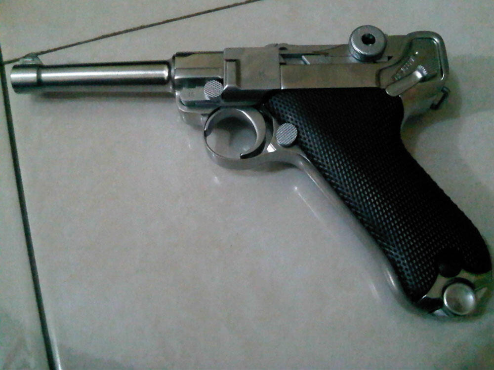 GBB WE Luger Full metal marking, khusus pecinta Jerman/WW II