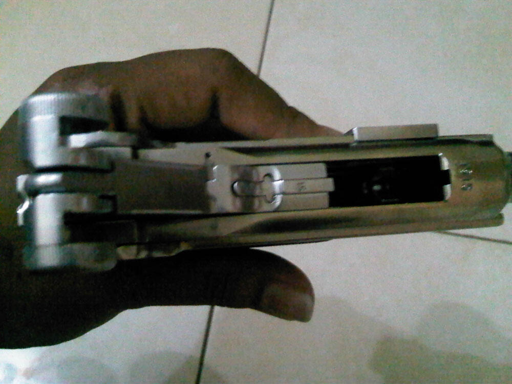 GBB WE Luger Full metal marking, khusus pecinta Jerman/WW II