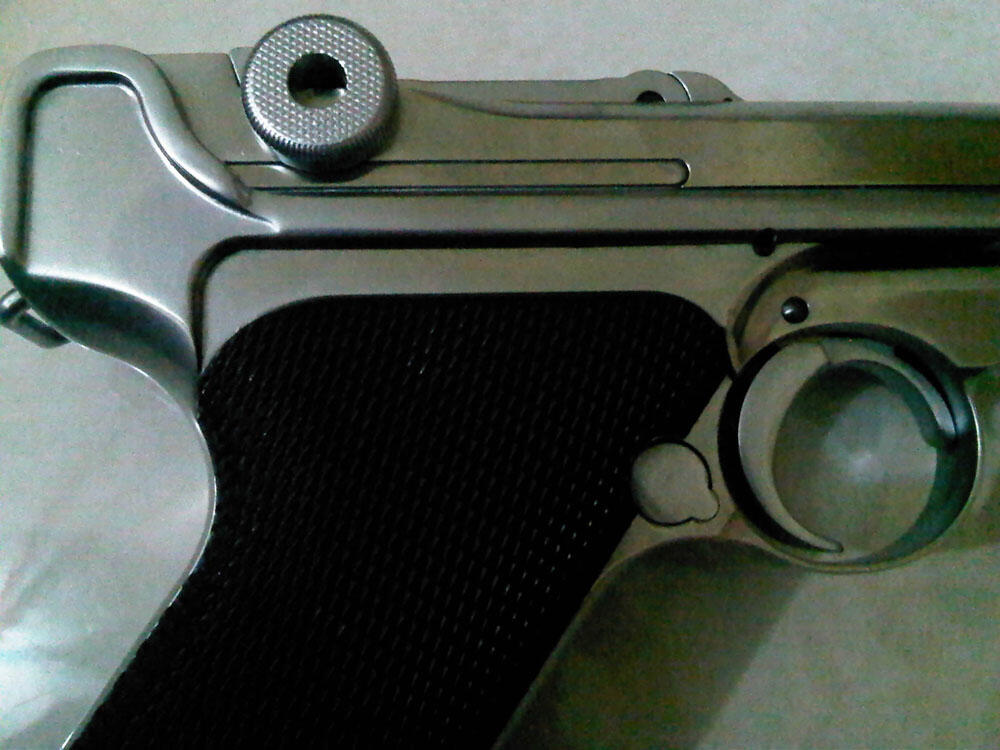 GBB WE Luger Full metal marking, khusus pecinta Jerman/WW II