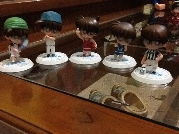 Pajangan figure one piece, detective Conan, slam dunk, doraemon, the avengers