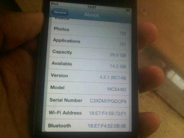 WTS Ipod 4th Gen 32GB black