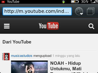 &#91;Tips&#93; cara nonton youtube di blackberry tanpa kena pulsa
