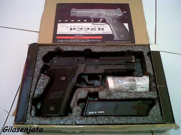 Wts: Gbb KSC P226R 2nd murah kondisi Ok!
