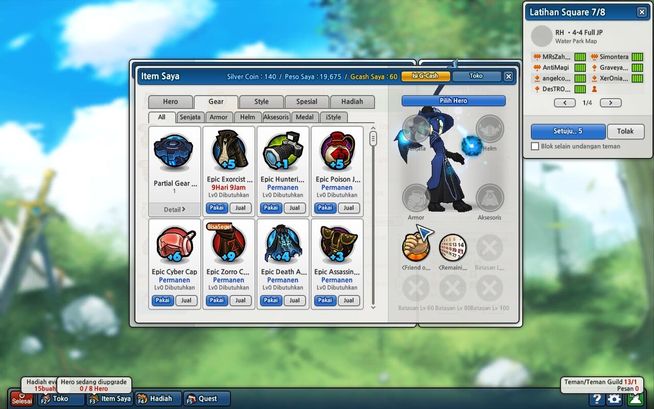 Jual Char Lost Saga Major 3