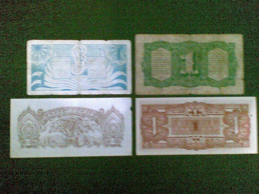 Uang antik satoe roepiah Jepang Belanda 1948