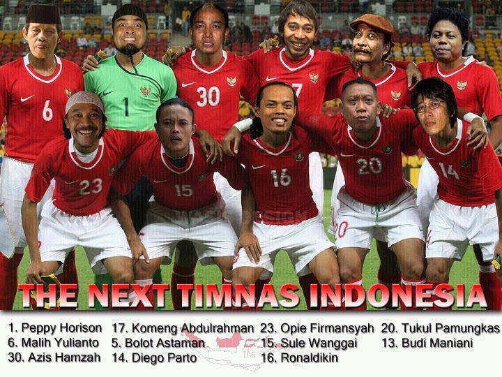 ini formasi TIMNAS kita biar bisa menjadi juara 