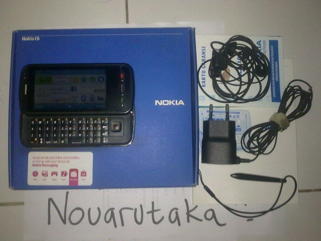 Nokia C6-00 Black second like NEW