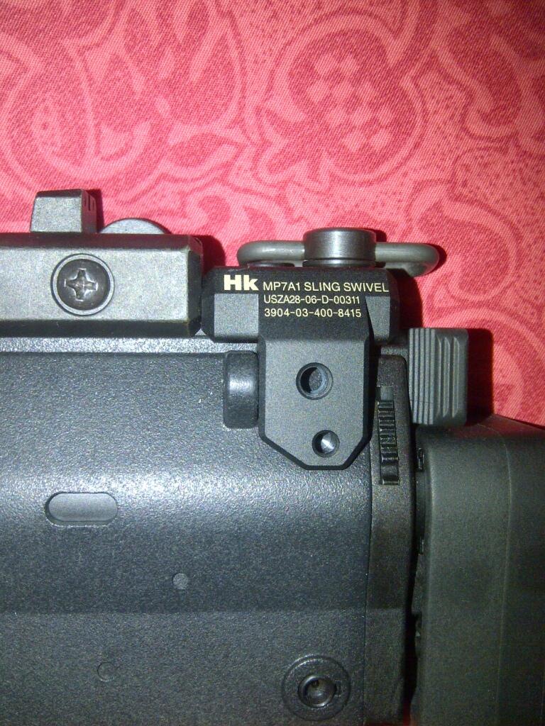 Jual New KWA umarex MP7a1 Set dengan part modifikasi + RED dot nya + Koper GBBR