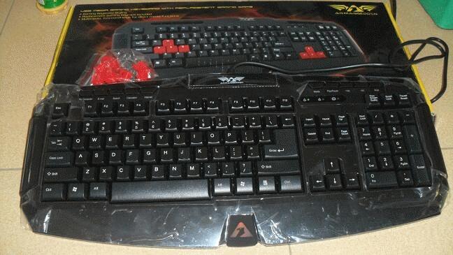 keyboard gaming ak300 armageddon