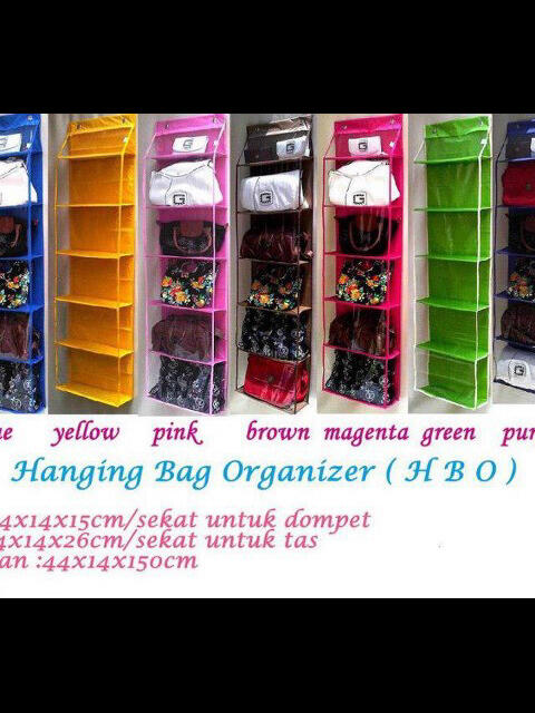 Hanging Bag Organization (HBO) polos