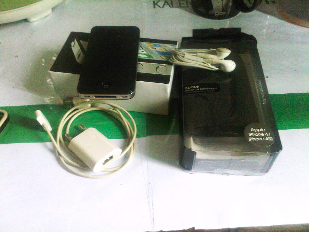 jual IPHONE 4 16 gb FU,liat Dulu biar ga nyesel