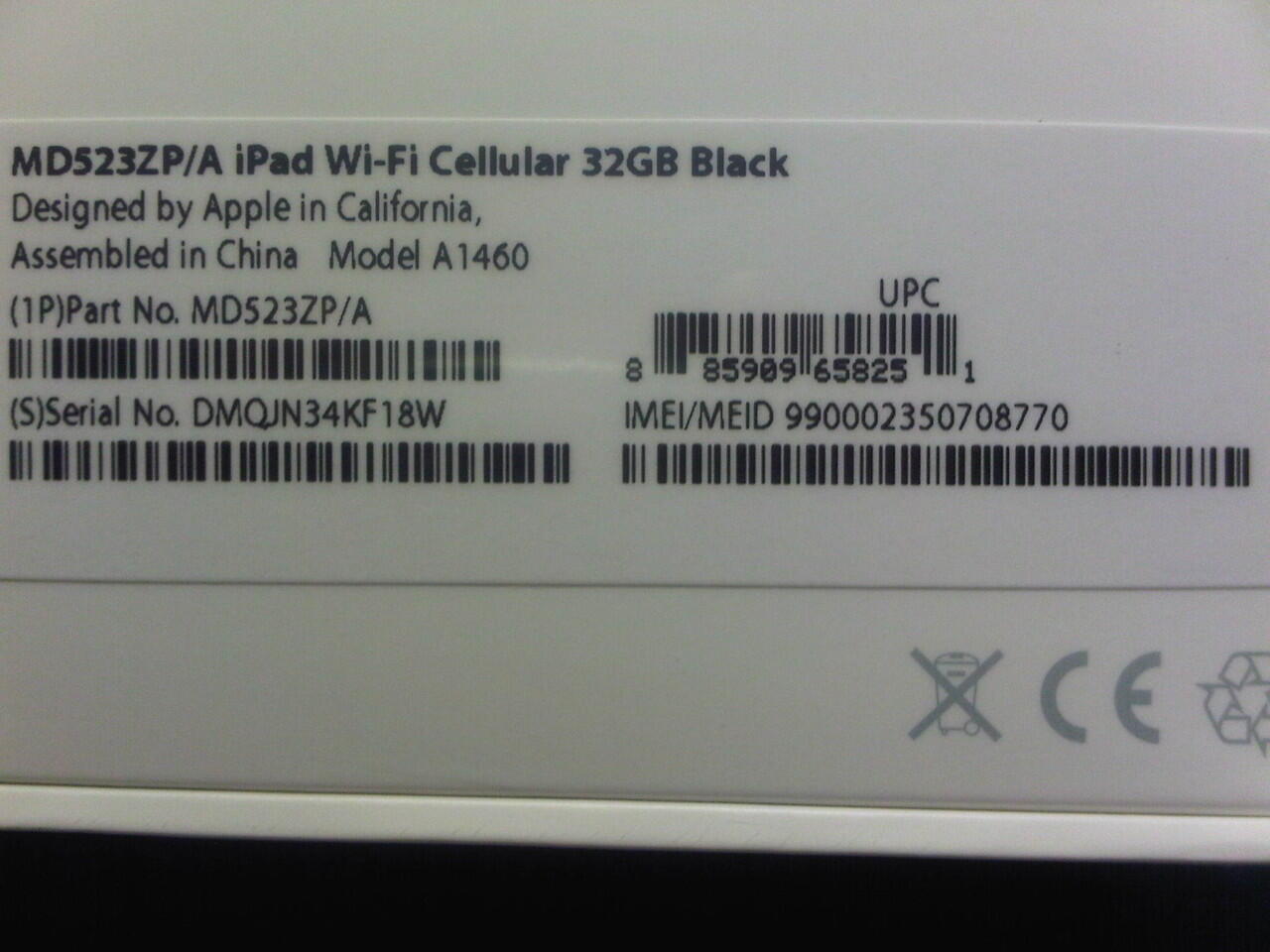 New Ipad4 Retina Display 32GB Black Wifi+4g (masih bungkus)