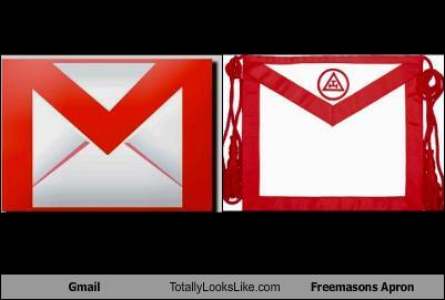 Logo GMail Ternyata Dari Celemek Freemason!