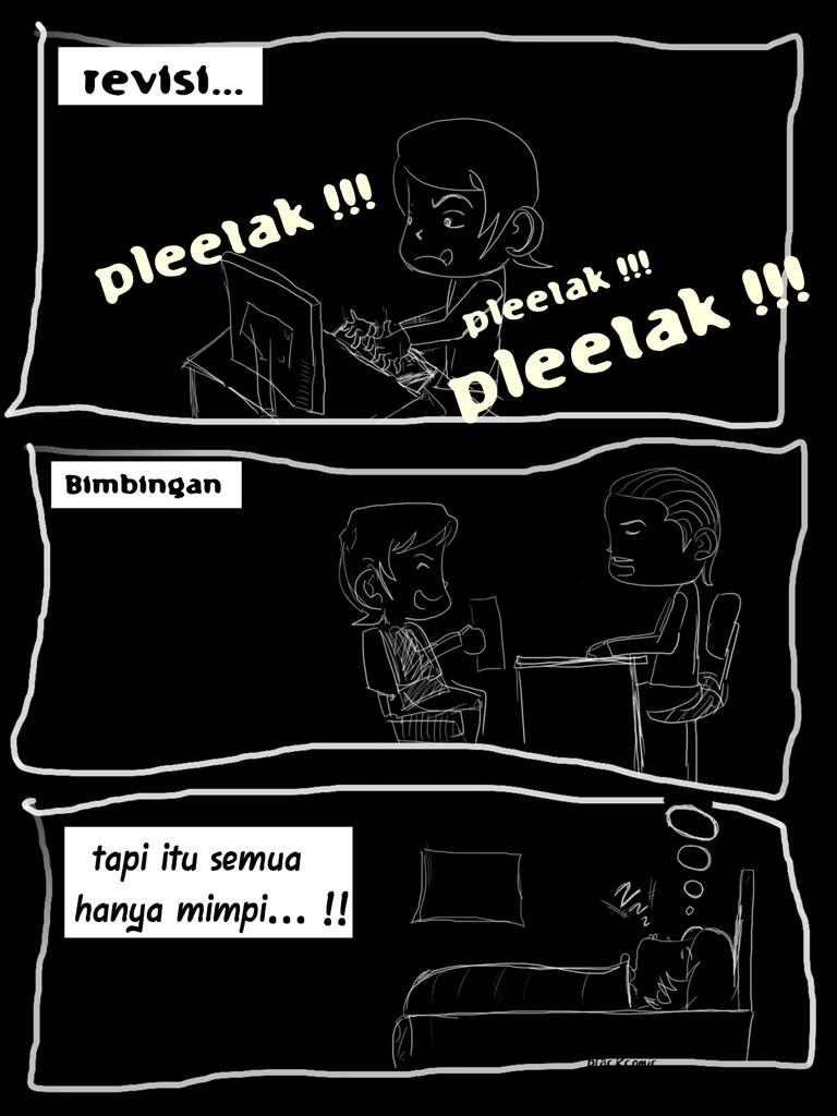 KOMIK MAHASISWA TINGKAT AKHIR