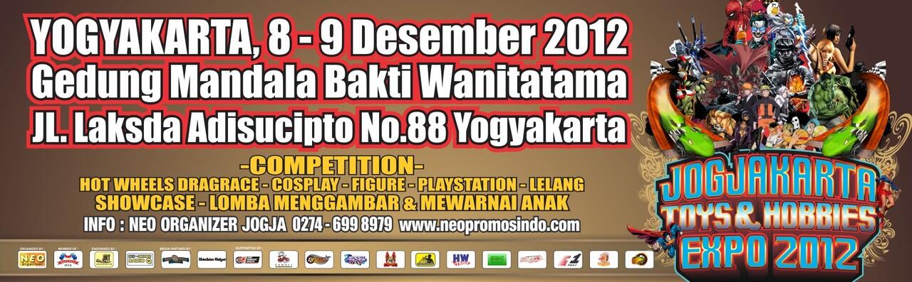 &#91;EVENT&#93; Jogjakarta Toys &amp; Hobbies Expo, 8-9 Des 2012
