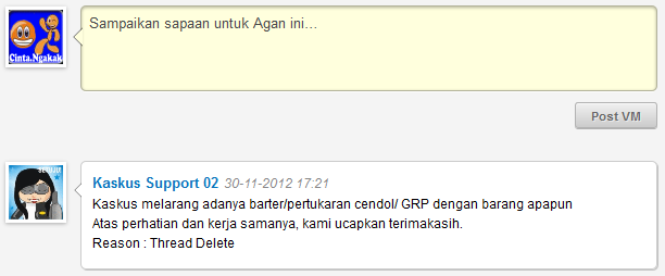 Ane punya masalah (mis-komunikasi) sama KASKUSER gan :(
