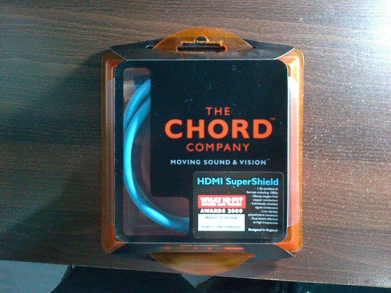 KABEL HDMI CHORD SUPERSHIELD