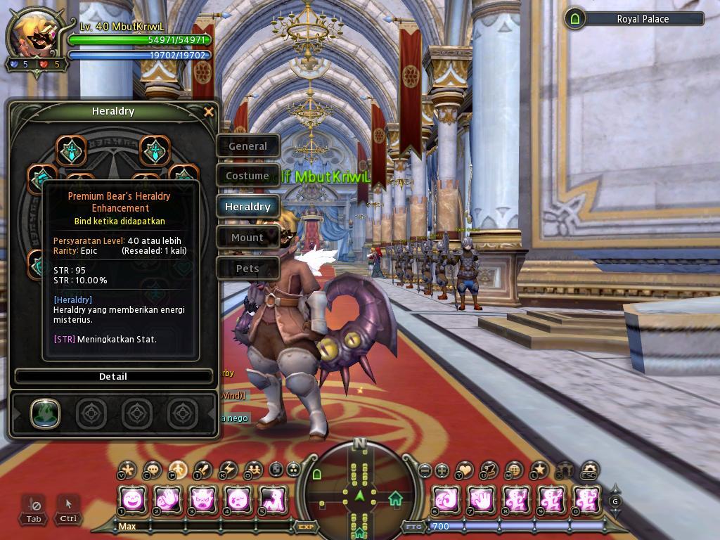 Jual Char Mercenary 40 Dragonest Indo (server althea)
