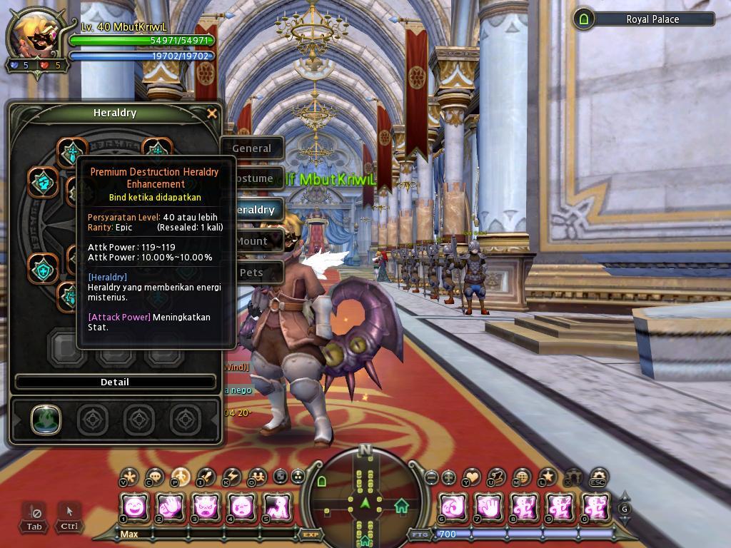 Jual Char Mercenary 40 Dragonest Indo (server althea)